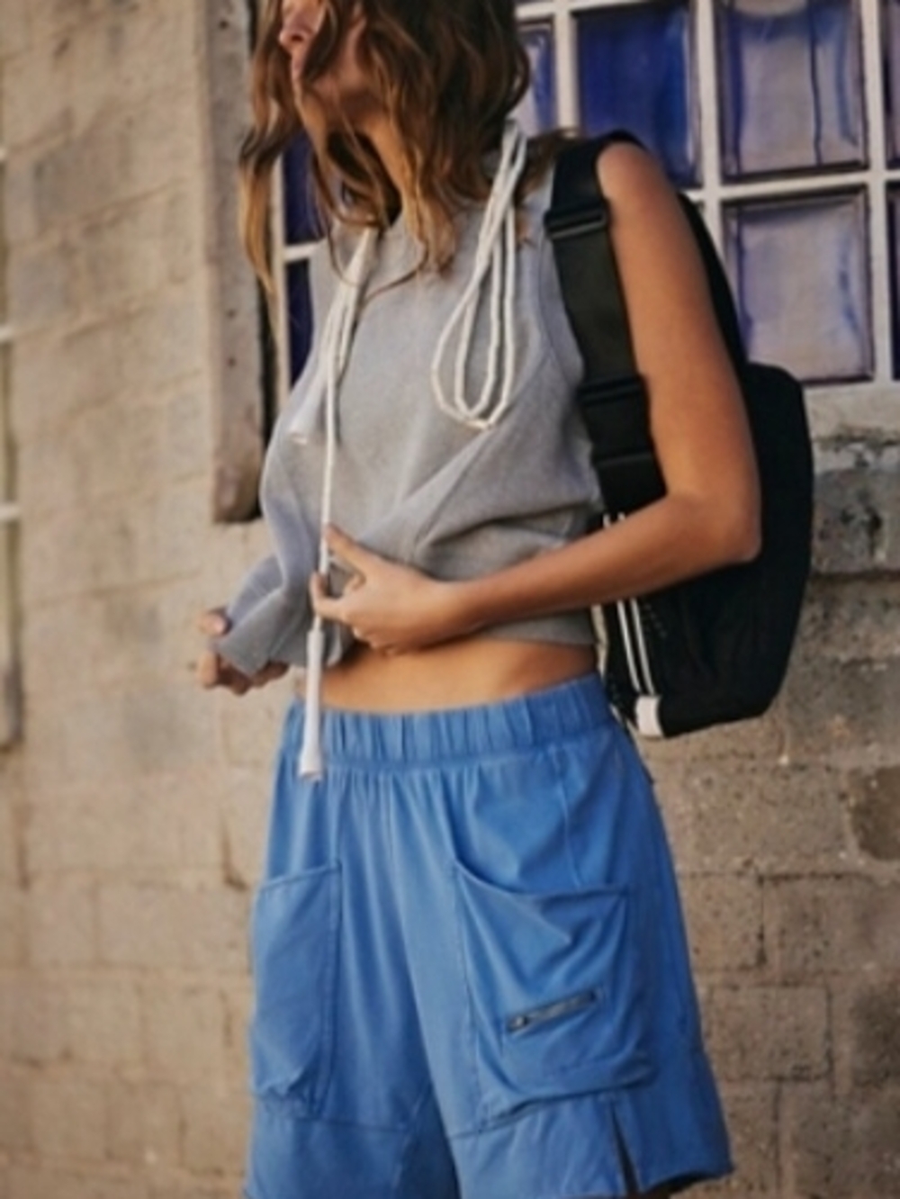 Free People Hot Shot Street Shorts L